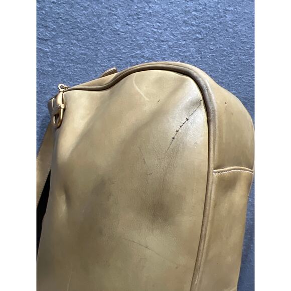 Vintage 1970’s Gucci Horsebit Beige Crossbody Shoulder Bag (some flaws READ) - Picture 6 of 16